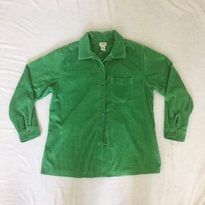 Vintage L.L bean corduroy button up